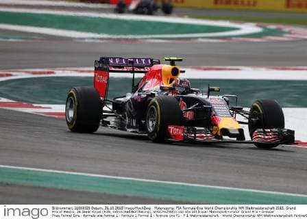 Motorsports: FIA Formula One World Championship WM Weltmeisterschaft 2015, Grand Prix of Mexico, 26 Daniil Kvyat (RUS, Infiniti Red Bull Racing), xHOCHxZWEIx