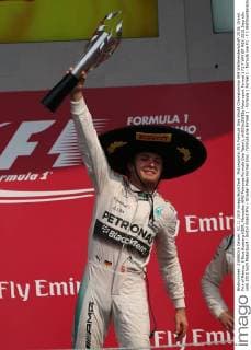 Motorsports: FIA Formula One World Championship WM Weltmeisterschaft 2015, Grand Prix of Mexico, 6 Nico Rosberg (GER, Mercedes AMG Petronas Formula One Team), xHOCHxZWEIx
