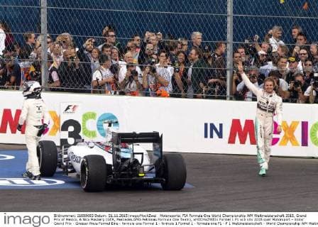 Motorsports: FIA Formula One World Championship WM Weltmeisterschaft 2015, Grand Prix of Mexico, 6 Nico Rosberg (GER, Mercedes AMG Petronas Formula One Team), xHOCHxZWEIx