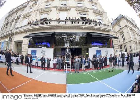Ambiance TENNIS : Media Conference Peugeot ATP Tennis Herren - Paris - 02 11 2015 AlexisCourcoux 