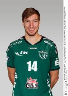 14 - Paul Sprung Porträttermin, Saison 2015 2016, Vorstellung, Netzhoppers Königs Wusterhausen Bestensee