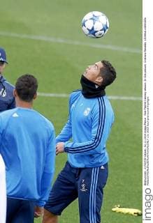 Real Madrid training session. In this picture, Cristiano Ronaldo. xJOSExA.xGARCIAx 