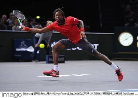 Gael Monfils (Fra) TENNIS : BNP PARIBAS MASTERS 2015 - 02 11 2015 TennisMagazine 