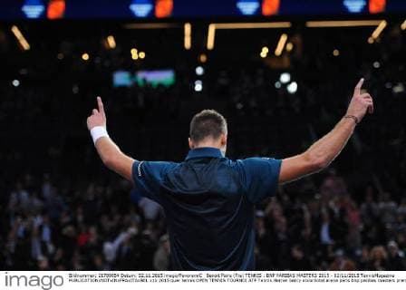 Benoit Paire (Fra) TENNIS : BNP PARIBAS MASTERS 2015 - 02 11 2015 TennisMagazine 