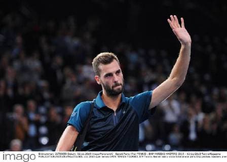 Benoit Paire (Fra) TENNIS : BNP PARIBAS MASTERS 2015 - 02 11 2015 TennisMagazine 