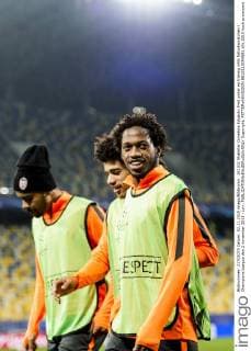 151102 Shakhtar Donetsks Eduardo Fred under en träning inför fotbollsmatchen i Champions League den 2 november 2015 i Lviv.  Copyright: PETTERxARVIDSON BB151102PA081
