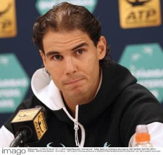 Rafael Nadal en conference de presse au BNP PARIBAS MASTERS BERCY TENNIS : BNP Paribas Masters - Paris Bercy - 03 11 2015 Photonews Panoramic 