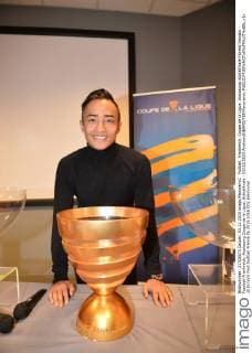 Fußball, Frankreich, Coupe de la Ligue, Auslosung Achtelfinale Florent Amodio - Fussball Frankreich, Auslosung Coupe de la Ligue, Achtelfinale - 03 11 2015 AnthonyBIBARD FEP Panoramic 
