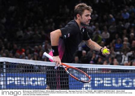 Stanislas Wawrinka (Sui) TENNIS : BNP PARIBAS MASTERS 2015 - 03 11 2015 TennisMagazine Panoramic 