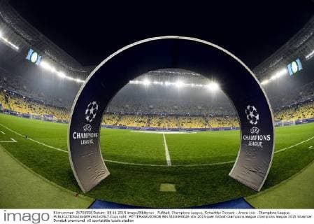Fußball, Champions League, Schachtar Donezk - Arena Lviv -Champions League.  Copyright: PETTERxARVIDSON BB151103PA026