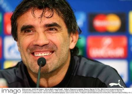 Fußball, Champions League, Dinamo Zagreb PK PXL_GNK Dinamo press conference PK Pressekonferenz 03.11.2015., Athens Greece - GNK Dinamo press conference at the stadium Karaiskakis of football club Olympiakos on the eve of tomorrow s match the 4th round of the Champions League. Coach Zoran Mamic.  SlavkoxMidzor PIXSELL