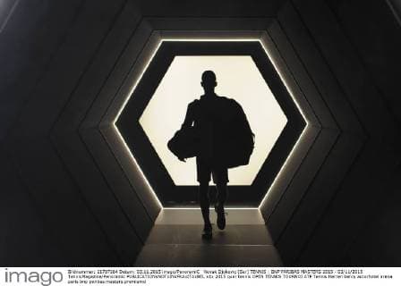 Novak Djokovic (Ser) TENNIS : BNP PARIBAS MASTERS 2015 - 03 11 2015 TennisMagazine Panoramic 