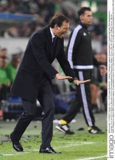 Fußball Champions League Gruppenphase 4. Spieltag Borussia Mönchengladbach - Juventus Turin am 03.11.2015 im Borussia-Park in Mönchengladbach Massimiliano Allegri ( Turin ) xRx