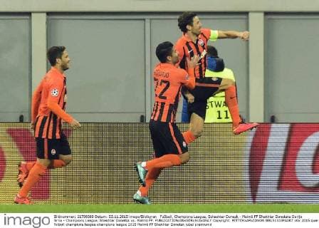 Fußball, Champions League, Schachtar Donezk - Malmö FF Shakhtar Donetsks Darijo Srna - Champions League, Shakhtar Donetsk vs. Malmö FF.  Copyright: PETTERxARVIDSON BB151103PA087