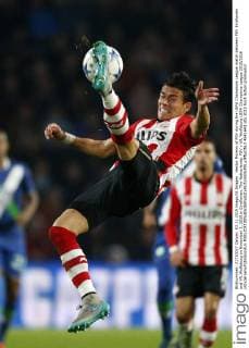 Hector Moreno of PSV during the UEFA Champions League match between PSV Eindhoven and VfL Wolfsburg on November 3, 2015 in Eindhoven, The Netherlands. PSV v VfL Wolfsburg UEFA Champions League 2015 2016 xVIxJeroenxPutmansxIVx 4541643