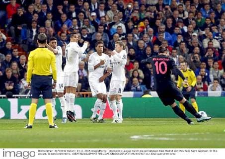 Champions League match played between Real Madrid and PSG Paris Saint Germain. In this picture, Slatan Ibrahimovic. xBEATRIZxGUZMANx 