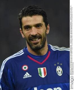 Champions League: Borussia Mönchengladbach - Juventus Turin 03.11.2015. Tw. Gianluigi Buffon (Juve). HM