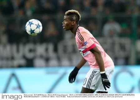 2015.11.03 MONCHENGLADBACH UEFA CHAMPIONS LEAGUE GROUP D GAME BORUSSIA MONCHENGLADBACH - JUVENTUS TURIN - PAUL POGBA  20151103_PF_PA135
