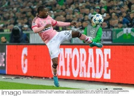 2015.11.03 MONCHENGLADBACH UEFA CHAMPIONS LEAGUE GROUP D GAME BORUSSIA MONCHENGLADBACH - JUVENTUS TURIN - PATRICE EVRA  20151103_PF_PA147