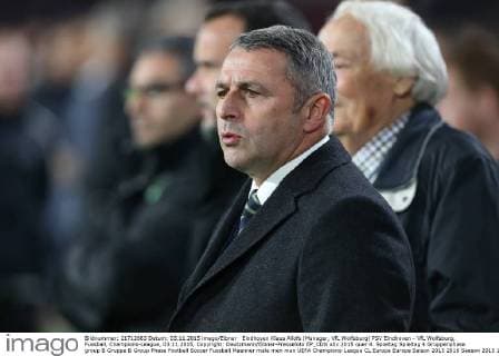 Eindhoven Klaus Allofs (Manager, VfL Wolfsburg) PSV Eindhoven - VfL Wolfsburg, Fussball, Champions-League, 03.11.2015, Copyright: Deutzmann Eibner-Pressefoto EP_CDN