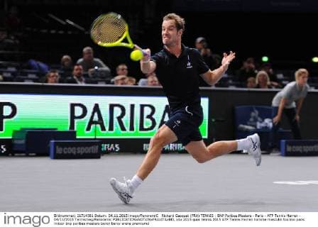 Richard Gasquet (FRA) TENNIS : BNP Paribas Masters - Paris - ATP Tennis Herren - 04 11 2015 Tennismag Panoramic 