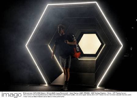 Andy Murray (GBR) TENNIS : BNP Paribas Masters - Paris - ATP Tennis Herren - 04 11 2015 Tennismag Panoramic 