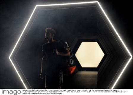 Andy Murray (GBR) TENNIS : BNP Paribas Masters - Paris - ATP Tennis Herren - 04 11 2015 Tennismag Panoramic 