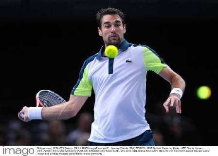 Jeremy Chardy (FRA) TENNIS : BNP Paribas Masters - Paris - ATP Tennis Herren - 04 11 2015 Tennismag Panoramic 