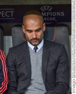 FUSSBALL CHAMPIONS LEAGUE SAISON 2014 2015 GRUPPENPHASE FC Bayern Muenchen - Arsenal London 04.11.2015 Trainer Pep Guardiola (FC Bayern Muenchen) 