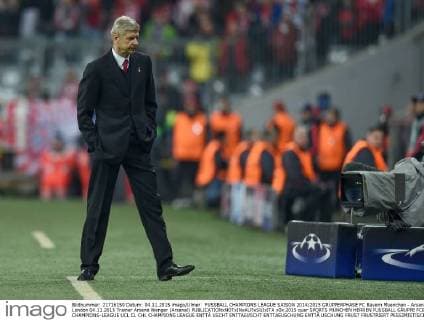 FUSSBALL CHAMPIONS LEAGUE SAISON 2014 2015 GRUPPENPHASE FC Bayern Muenchen - Arsenal London 04.11.2015 Trainer Arsene Wenger (Arsenal) 