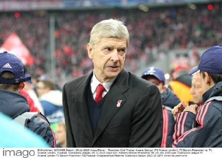 Muenchen Chef-Trainer Arsene Wenger (FC Arsenal London), FC Bayern Muenchen vs. FC Arsenal London, Fussball, Champions League, 04.11.2015 Copyright: Kolbert xEibner-Pressefoto EP_ckt