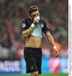 04.11.2015, Fussball, Saison 2015 2016, Champions League, 2015 16, Vorrunde, FC Bayern München - Arsenal London, Mesut Oezil, Mesut Özil (Arsenal London)