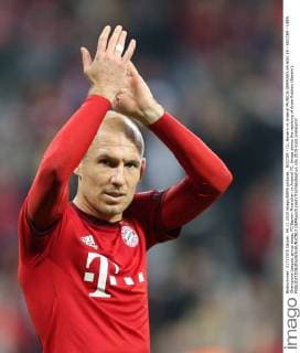 SOCCER - CL, Bayern vs Arsenal MUNICH,GERMANY,04.NOV.15 - SOCCER - UEFA Champions League, group stage, FC Bayern Muenchen vs Arsenal FC. Image shows the rejoicing of Arjen Robben (Bayern). GEPAxpictures xThomasxBachun