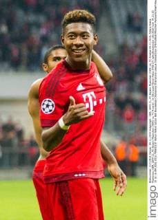 GER, UEFA CL, FC Bayern Muenchen (GER) vs. FC Arsenal 04.11.2015, Allianz Arena, Muenchen, GER, UEFA CL, FC Bayern Muenchen (GER) vs. FC Arsenal , im Bild Jubel David Alaba (FCB 27) nphxStraubmeier