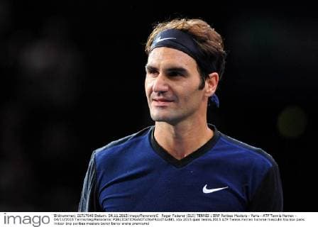 Roger Federer (SUI) TENNIS : BNP Paribas Masters - Paris - ATP Tennis Herren - 04 11 2015 Tennismag Panoramic 