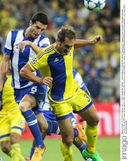 Carlos García during the UEFA Chanmpions League group G match between Maccabi Tel-Aviv FC and FC Porto at the Sammy Ofer Stadium Hifa- Israel on ,04 11 2015 nir keidar 