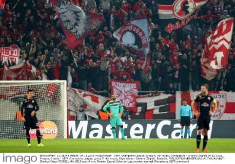 UEFA Champions League, group F, 4th round, Olympiacos - Dinamo Zagreb 04.11.2015., Piraeus, Greece - UEFA Champions League, group F, 4th round, Olympiacos - Dinamo Zagreb. Eduardo.  SlavkoxMidzor PIXSELL