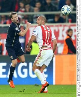 UEFA Champions League, group F, 4th round, Olympiacos - Dinamo Zagreb 04.11.2015., Piraeus, Greece - UEFA Champions League, group F, 4th round, Olympiacos - Dinamo Zagreb. Domagoj Antolic.  SlavkoxMidzor PIXSELL