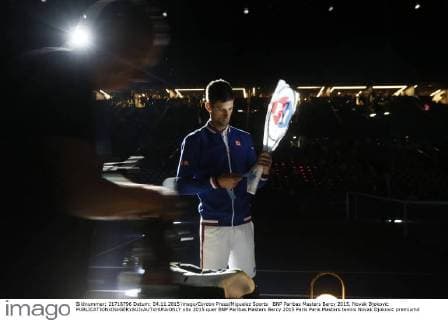 BNP Paribas Masters Bercy 2015, Novak Djokovic 