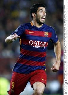 Luis Suarez (Barcelona), NOVEMBER 4, 2015 - Football Soccer : UEFA Champions League Group E match between FC Barcelona Barca 3-0 FC Bate Borisov at Camp Nou stadium in Barcelona, Spain. Noxthirdxpartyxsales  (oqma017653)