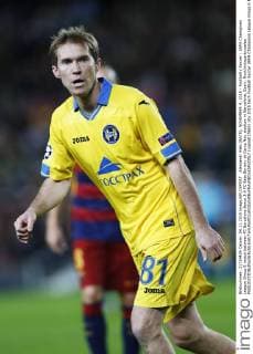 Aleksandr Hleb (BATE), NOVEMBER 4, 2015 - Football Soccer : UEFA Champions League Group E match between FC Barcelona Barca 3-0 FC Bate Borisov at Camp Nou stadium in Barcelona, Spain. Noxthirdxpartyxsales  (oqma017660)