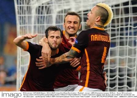 Football - soccer: UEFA Champions League, AS Rom - Bayer 04 leverkusen, Miralem Pjanic xHOCHxZWEIx xItalyxPhotoxPressx 