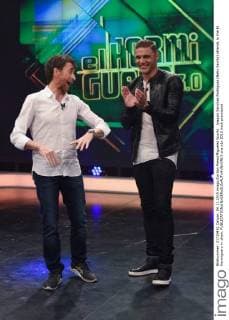 Joaquin Sanchez Rodriguez (Betis Sevilla) attends to the El Hormiguero tv show. 