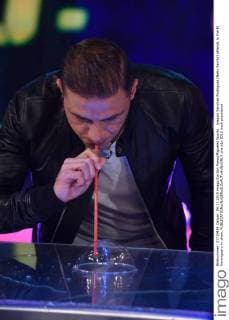 Joaquin Sanchez Rodriguez (Betis Sevilla) attends to the El Hormiguero tv show. 