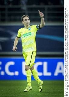 - GENT, BELGIUM: Gent s Sven Kums celebrates after scoring during a soccer game between Belgian team KAA Gent and Spanish club Valencia CF in Gent, Wednesday 04 November 2015, game four in group H of the group stage of the UEFA Champions League tournament. JASPERxJACOBS  x04733697x