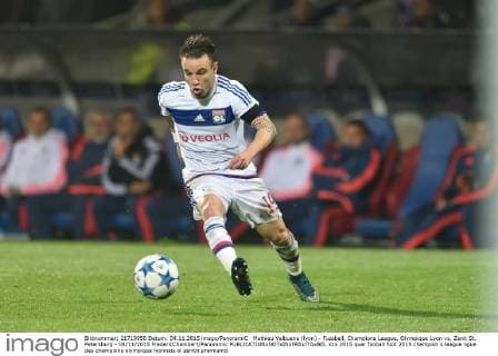 Mathieu Valbuena (lyon) - Fussball, Champions League, Olympique Lyon vs. Zenit St. Petersburg - 04 11 2015 FredericChambert Panoramic 
