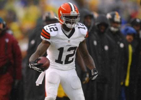 December 27, 2014 - File - The Browns announced today that JOSH GORDON will not play in the season finale against the Baltimore Ravens as punishment for a violation of team rules. Gordon, who led the NFL American Football Herren USA in receiving yards in 2013, receiving a year-long ban from the NFL in August as punishment for repeated violations of the NFL s substance abuse policy. Pictured - Dec 29, 2013 - Josh Gordon during the Pittsburgh Steelers vs Cleveland Browns game in Pittsburgh at Heinz Field. Browns Suspend Josh Gordon, Ending His 2014 Season - ZUMAcp5_