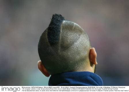 04.11.2015, Fussball Championsleague 2015 2016, Vorrunde, 4.Spieltag, FC Bayern Muenchen - FC Arsenal London, in der Allianz-Arena Muenchen.Arturo Vidal (Bayern) 