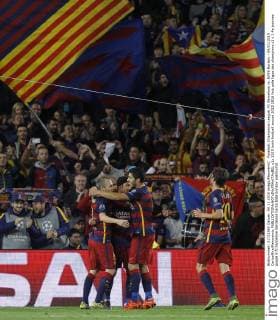 Fussball, Champions League, FC Barcelona vs. BATE Borisov - 04 11 2015 CarlosMira Panoramic 