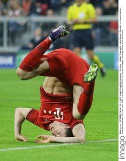 München , Fußball Champions League Bayern München vs. Arsenal London , Robert Lewandowski ( Bayern )